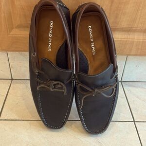 DONALD PILNER Leather Loafers Moccasin